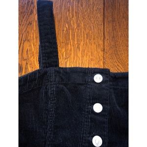 Black Corduroy Dress